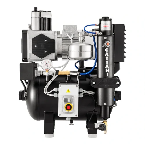 Cattani compressor AC 100 One cylinder with air dryer